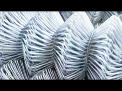 Điện galvanized dây chuyền liên kết hàng rào 3mm kim cương thép sắt lưới dây