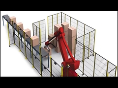 Công nghiệp thép kim loại dây lưới hàng rào robot an toàn hàn hàng rào 1.8M