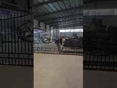 Cổng cao cấp Cổng thép ống đơn giản và thanh lịch 2m * 1.8m