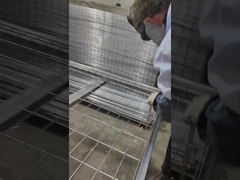 Lưới dây chuyền kẽm kẽm 6x12 Lưới hàng rào xây dựng tạm thời