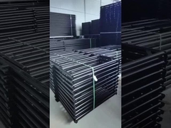 Blue Color Luxury Kennel Building Dog Run Thương mại Kennels Kennel