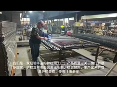 PVC phủ hàn kim loại kim loại thép hàng rào cho phòng làm việc cách ly