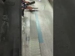 Kim cương lỗ SS304 Stainless Steel Wire Rope Mesh Để bảo vệ ánh sáng