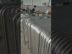 Thép không gỉ chống leo núi Đường cản kiểm soát đám đông an toàn giao thông