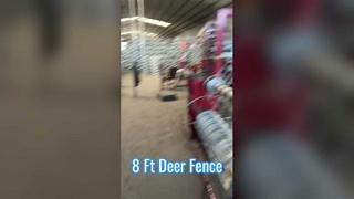 Hàng rào hươu chắc chắn Lưới mạ kẽm có chiều cao 8 Ft
