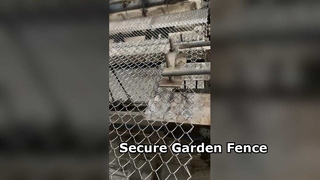Hàng rào sân vườn bền bỉ Lưới liên kết chuỗi 10M