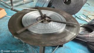 Dây dao cạo bảo mật cao Cuộn dây quấn phẳng 450mm