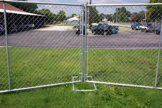 Hoa Kỳ Galvanized Temporary Fencing 6x8ft Temporary Chain Link Fence Panel