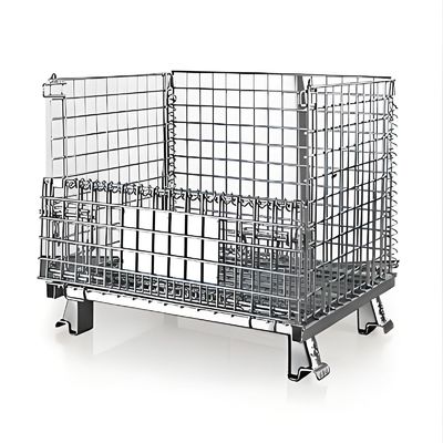 1000x1200mm kim loại thép lưu trữ hàn lưới dây pallet lồng lồng chứa