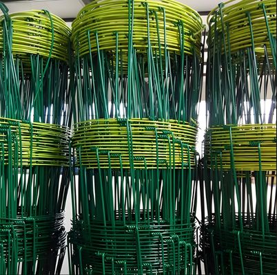 Hàng rào dây thép gai cố định nút mạ kẽm cao 1.8M để bảo vệ vật nuôi, giải pháp ngăn chặn vật nuôi