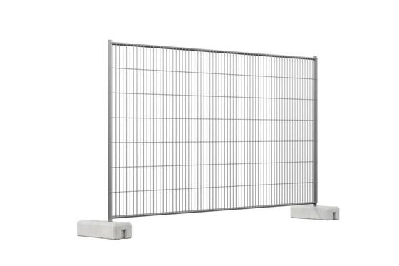 Hàng rào tạm thời di động ngoài trời bằng kim loại mạ kẽm Heras 6.6x11.5ft