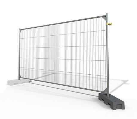 2Mx3.5M Hot Dip Galvanized Temporary Heras Fencing Panels với ống khung 32mm cho các công trình xây dựng