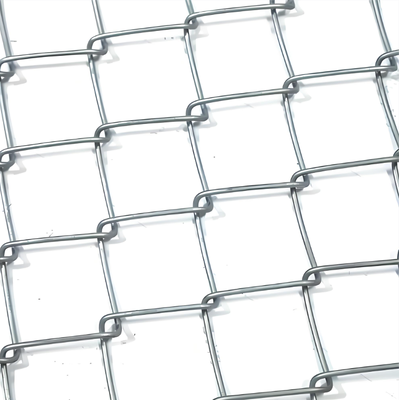 10 Gauge Hot Dip Galvanized Chain Link hàng rào cho nông trại và an ninh lĩnh vực