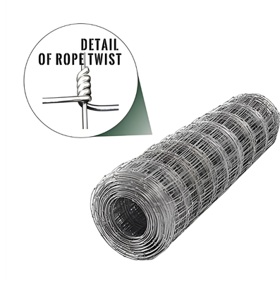 Bản lề hàng rào đồng cỏ mạ kẽm 2.0mm Khớp bản lề cao 1,2m Chiều dài 50m Lưới nông nghiệp