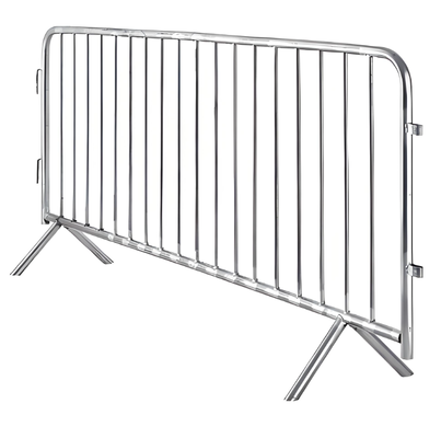 Đèn chắn kiểm soát đám đông an toàn di động Thép kẽm 1m x 2m Bức tường rào chắn sự kiện