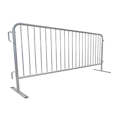 Hot Dip Galvanized Crowd Control Barrier Height 1m Length 2m Heavy Duty Temporary Fencing for Event Safety (Thiên phòng tạm thời cho sự kiện)